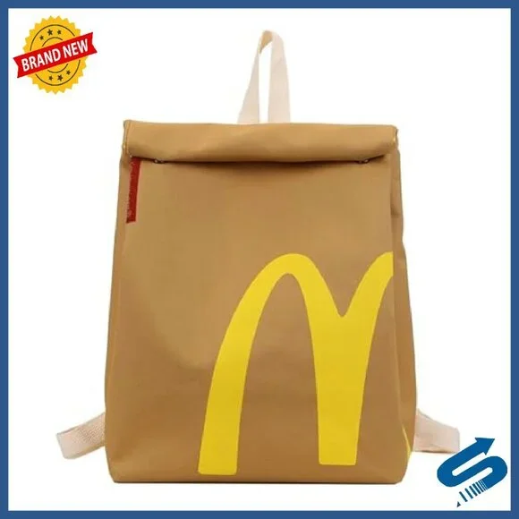 Large Canvas Backpack with Adjustable Straps for Travel Work - Picture 2 of 8